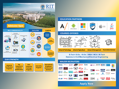 RIT College Emailer ads advertisements branding campaign colorful art design emailer graphic design icon illustration logo motion graphics post promotion socialmedia socialmediacampaign typography ui ux vector