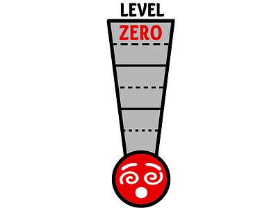 LEVEL 0 Thermometer branding design