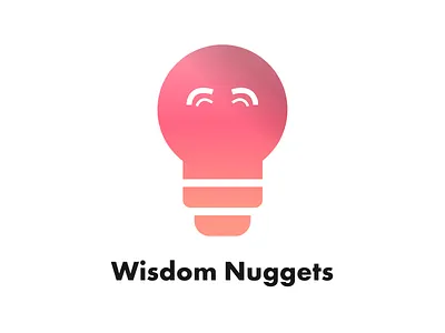 Wisdom Nuggets Logo branding logo visual design