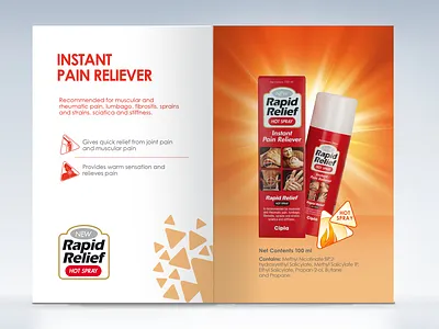 Rapid Relief branding graphic design