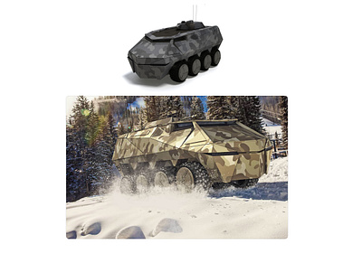 3D War Tank Modelling and Rendering