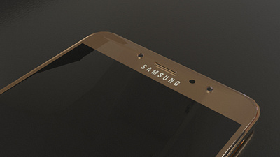 Samsung J7 3D Render