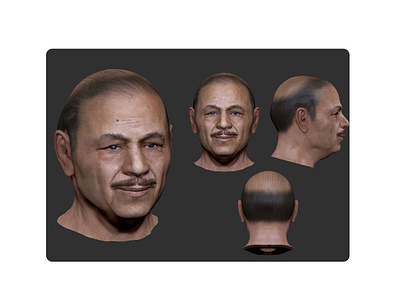 3D Human Face Model and Render