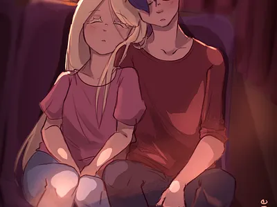 Finn and Maya design digital graphic design illustration