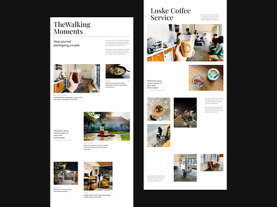 #Exploration - Blog Template articles blog clean design details homepage journal landing page layout news page photography template typography ui unique ux whitespace