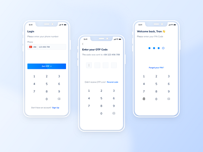 Infina - Vietnamese investment app Infina lands $2M seed round account blue creat account fintech input invest investment login mutual funds phone phone number register signin