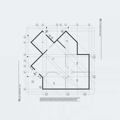 Parallel Dimension \ P.36 architecture architecture design blueprint design drafting illustration layoutdesign logo prototype vector