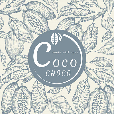 Coco Choco branding des design graphic design illustration logo mock up mockup photo photoshop