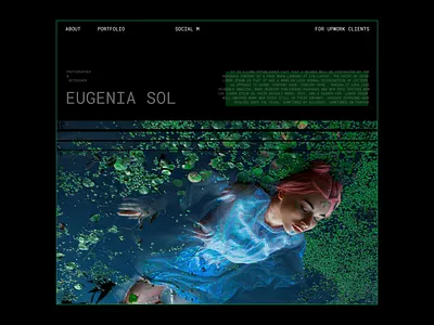 Photographer UI design design designer figma photographer photoshop ui ui design web web design website