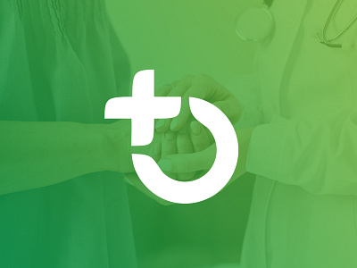 Medical supplies store logo branding care disabled healing logo medical