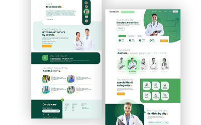 Doctors directory website mock-up 2021 design doctor directory website dribbble dubaidesigner flatdesign latest trends typography ui ui design uidesign ux website design