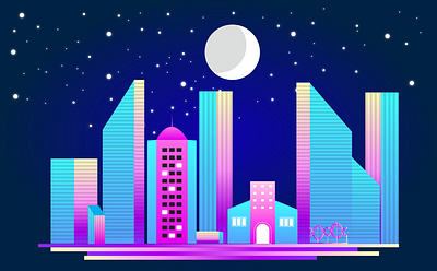 Dream city illustration city illustration concept art design illustration line art vector art