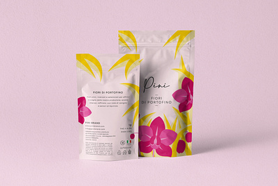 Pini - Fiori di Portofino brand brand design brand identity branding branding design design illustration product design