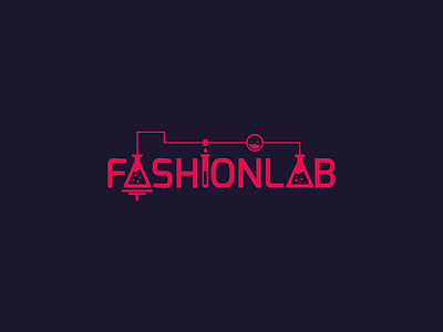 Fashion Lab logo design fashion graphic design lab logo vector