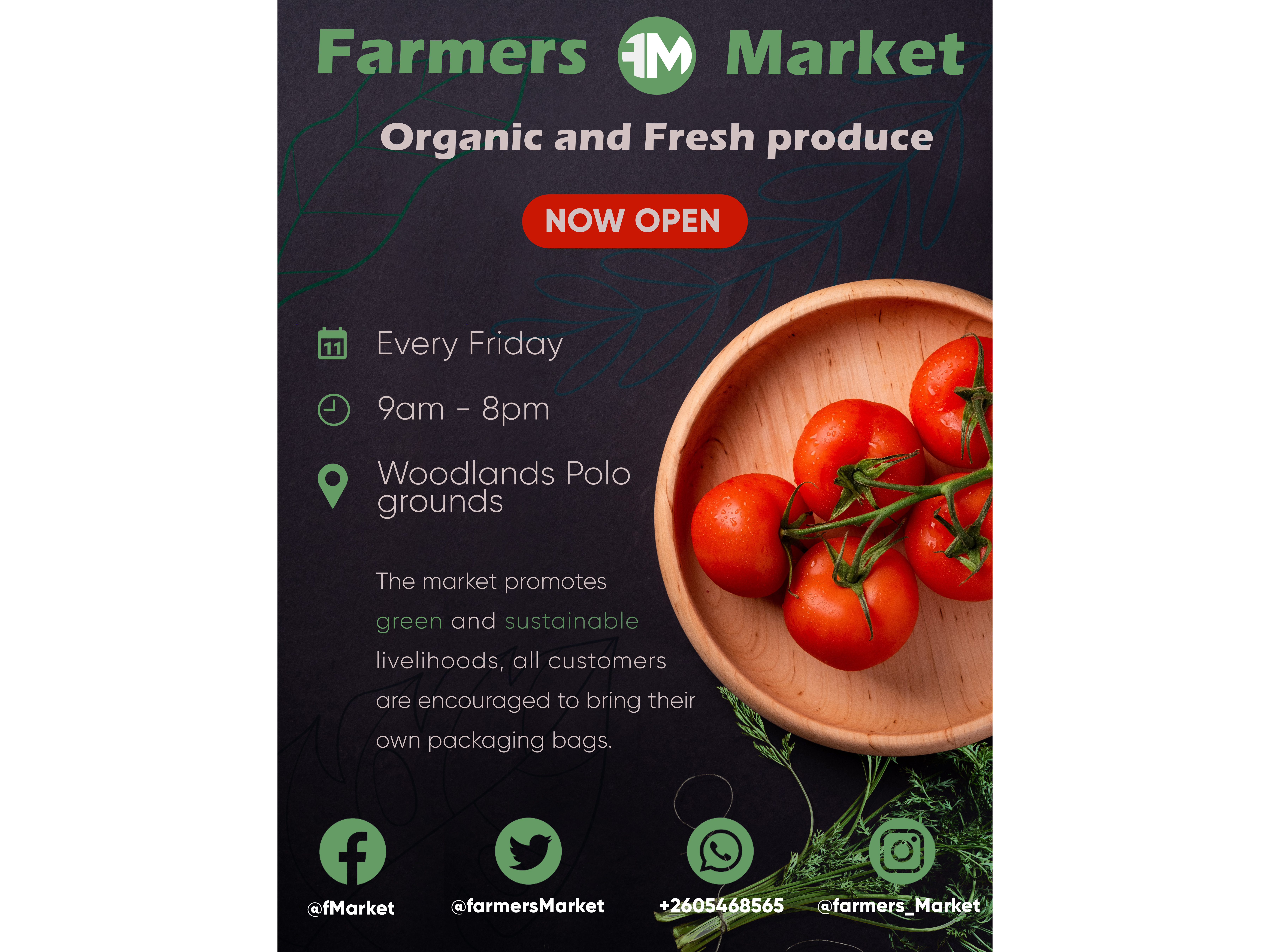 Example of Farmers Market Poster
