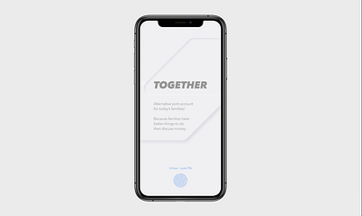 Together Banking app banking neomorphism