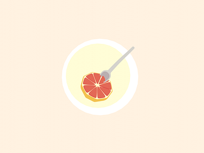 Grapefruit 3d 3d art 3d artist design flat shaded illustration low poly