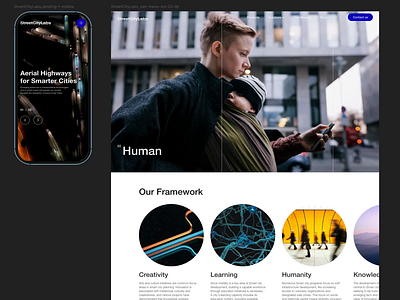 StreetCityLabs — Micro Interaction Process & Exploration branding design desktop minimal mobile responsive smart city ui ux