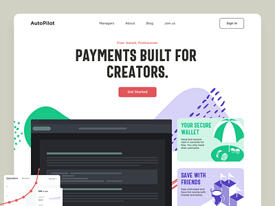 Finance Saas Landing Page Design bank banking app clean credit card dashborad defi design finance fintech fintech website homepage landing landing page payment saas saas landing page ui wallet web website