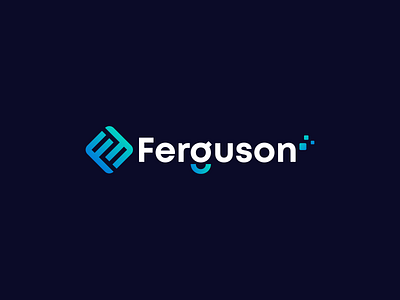 Ferguson Payroll adobe illustrator brand identity branding company logo creative logo design f logo gradient logo letter logo logo logo design minimal logo minimalist logo pixel logo professional logo royal logos square logo unique logo vibrant logo