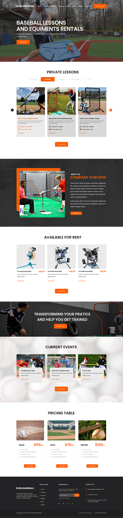 ECBA Baseball animation branding brandmanagement design graphic design illustration logo ui ux vector