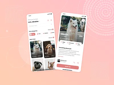 Pet adoption App adoption animal animal app cat dog dog app pet pet adopt pet adoption pet animal pet app pet care pet rescue pet store pet store app petshop puppy rabbits store app