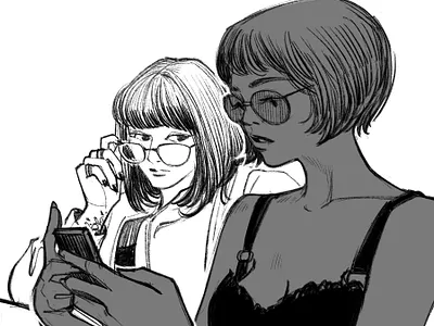 Practice characterdesign comics design graphicnovel illustration inking