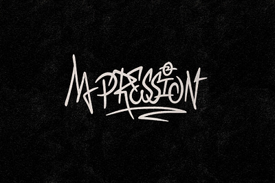 M-Pression 20 - Logo designs artist design digitalart graphicdesign handdrawn handlettering lettering logo logotype music photoshop procreate textures type typography