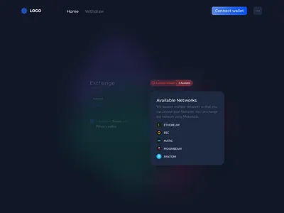 DeFi app blockchain ui design ux design