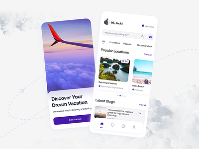 Concept: Travel App app design booking clean design minimal mobile app ticket ticket booking app tourism tourism app travel travel app travelling trip ui ui design user interface ux vacation