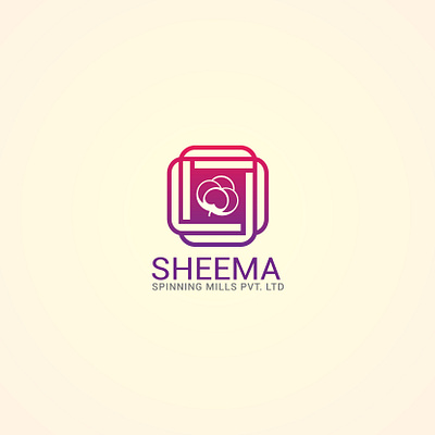 Logo design for sheema spinning mills pvt. ltd adobe art artwork bangladesh brand branding design digital drawing graphic design icon identity illstrator illustration logo logo design mark photoshop typography vector
