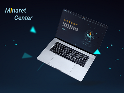 Minaret Center 3d animation branding design future futuristic graphic design illustration technology ui uiux ux web web design website