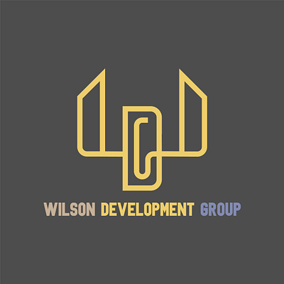 Wilson Development Group branding design graphic design illustration logo