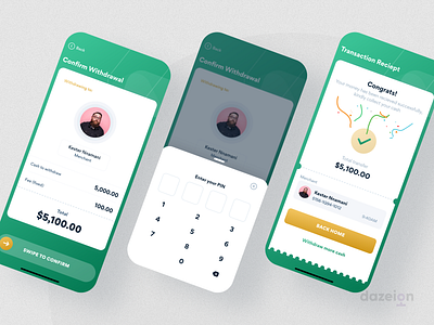 Withdrawal Process - (Fintech App) app cash app design inspiration mobile rodi cash ui uiux ux withdraw