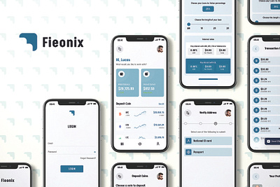 Fieonix Mobile app design app branding design graphic design logo mobile mobile app design ui ux web design webdesign website website design