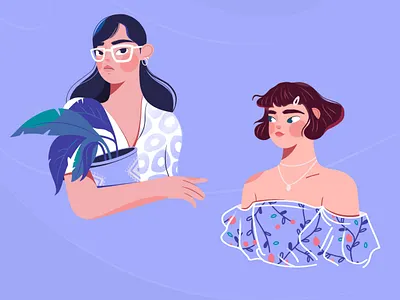 Character Design animation branding character design girl illustration vector