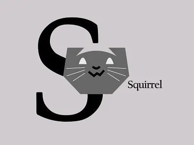 Letters of the Alphabet - S animal animallogos animals applogos cleanlogos emblems icons logos mammallogos mammals marks minimallogos modernlogos simplelogos squirrel squirrellogos squirrels symbols whatsnew