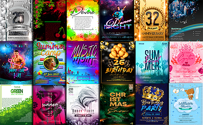 My Flyers Designs adobe adobe photoshop background birthday flyer branding brochure brochure design club flyer colorful design dj flyer event flyer flyer flyer design graphic design music flyers party flyer photoshop poster poster design