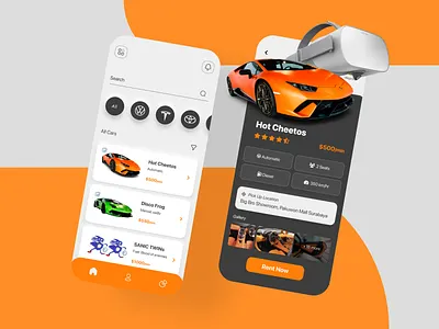 Car Rent Application - A Case Study car detail marketplace ui