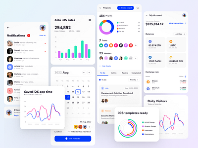 Xela Design System - Templates for SwiftUI design kit design system figma ios app mobile app prototyping swiftui template templates ui kit