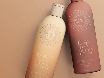 Summer Solstice branding logo packaging