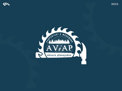 AVIAP - Carpentry Logo brandidentity branding carpentary carpentry creative etctobeyond identity logo logo design logodesign logodesigner logomake logomark logoprocess logoprofessional mark minimal modern unique wood