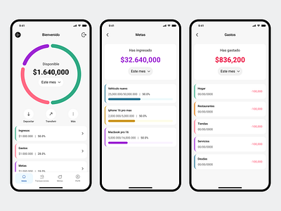 Finance savings design visual finance finance savings saving app savings ui uiapp uiux