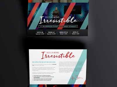 Reclaiming Irresistible Brochure Design brochure brochure design layout marketing