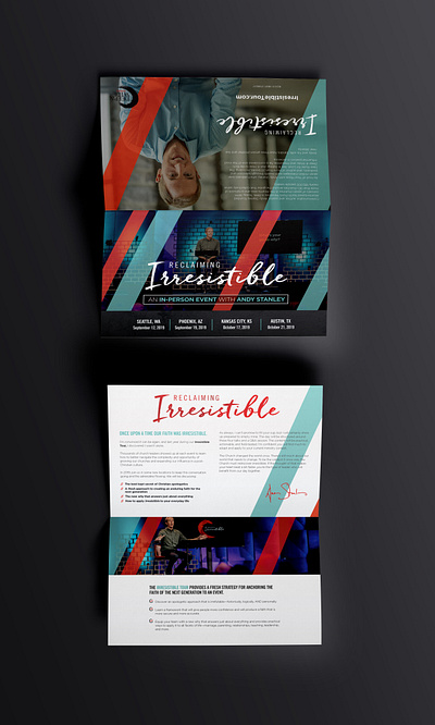 Reclaiming Irresistible Brochure Design brochure brochure design layout marketing