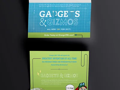 Gadgets & Gizmos VBS Brochure Design branding brochure brochure design layout marketing