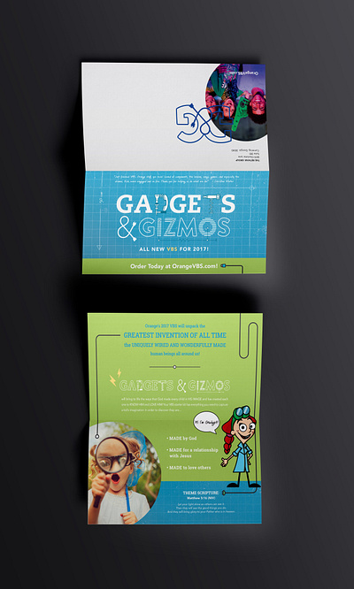 Gadgets & Gizmos VBS Brochure Design branding brochure brochure design layout marketing