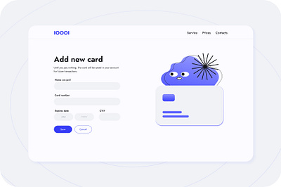 Adding a card checkout illustration newcard paymentpage ui web