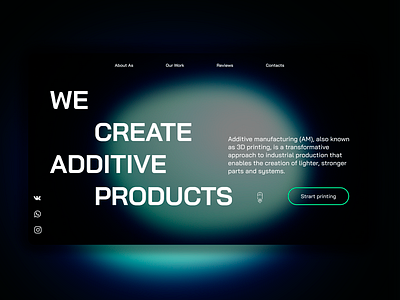 3d printed web site prototype 3dprint branding clean design flat ui ux web