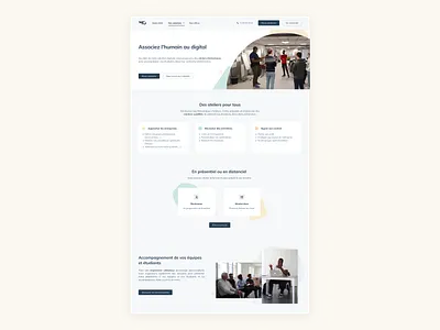 Features Page - Solutions - Fonctionnalités 2 b2b design desktop features fonctionnalités landing page redesign site vitrine solutions ui ui design web website